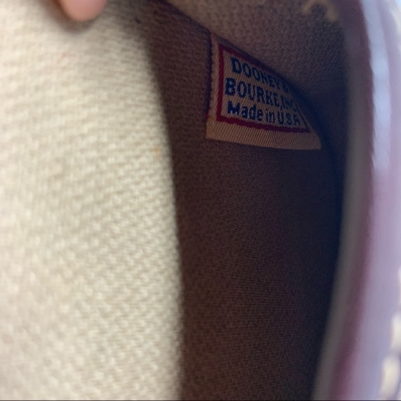 Dooney Bourke Monogram Wristlet Brown USA - Picture 10 of 11